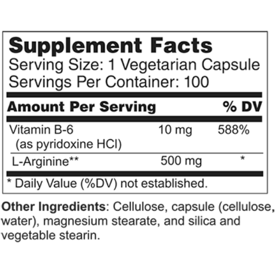 L-Arginine 500 mg (10284)