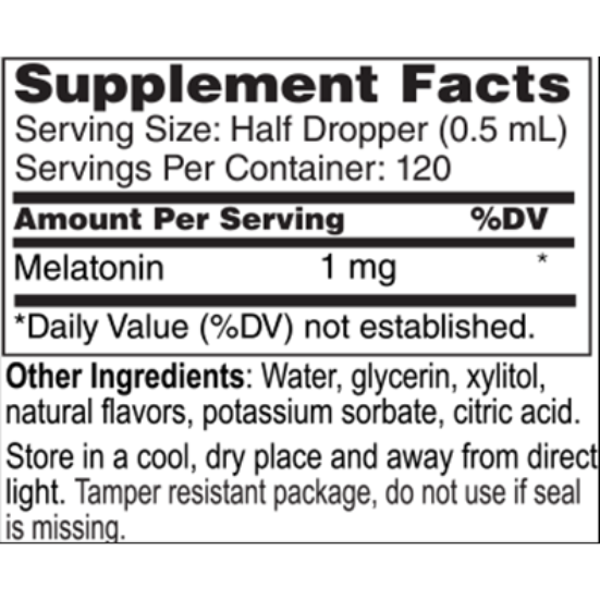 Kids' Sleep 1 mg Melatonin Root Beer (10435)