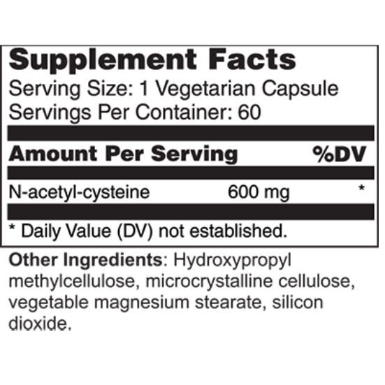 N-Acetyl-Cysteine 600 (10407)