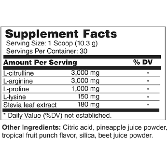 Nitric Oxide Formula (10365)