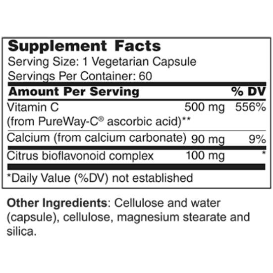 Vitamin C Esterified 500 mg (10332)