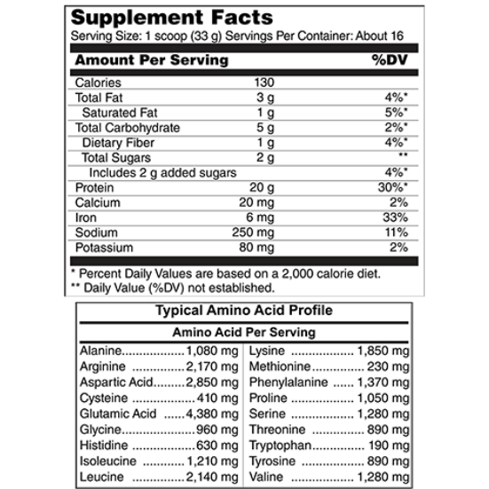 Protein & Greens Chocolate (10403)