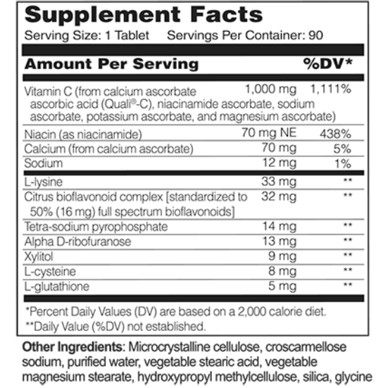 Vitamin C 1000 mg Complex (10384)