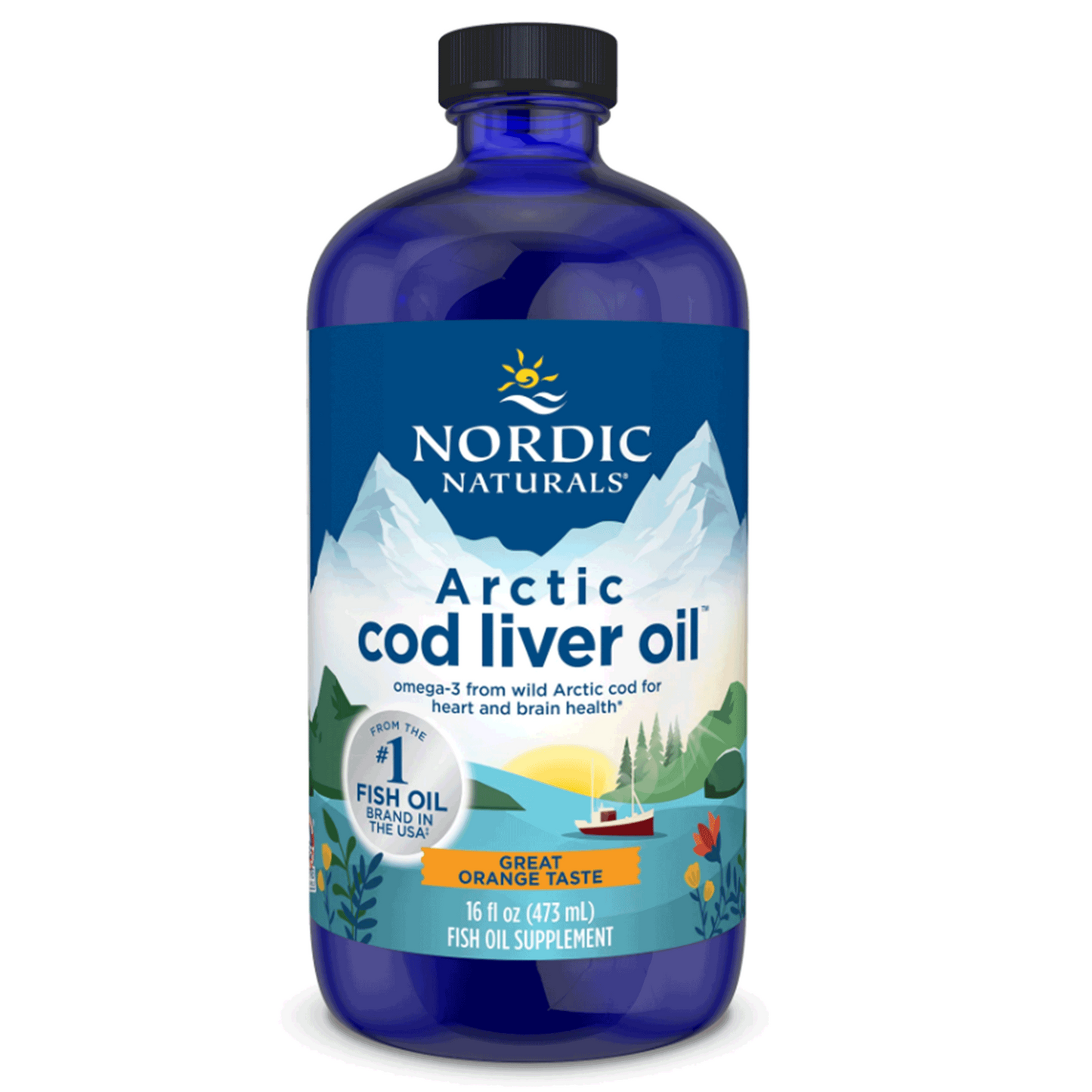 Arctic Cod Liver Oil Orange 16 oz