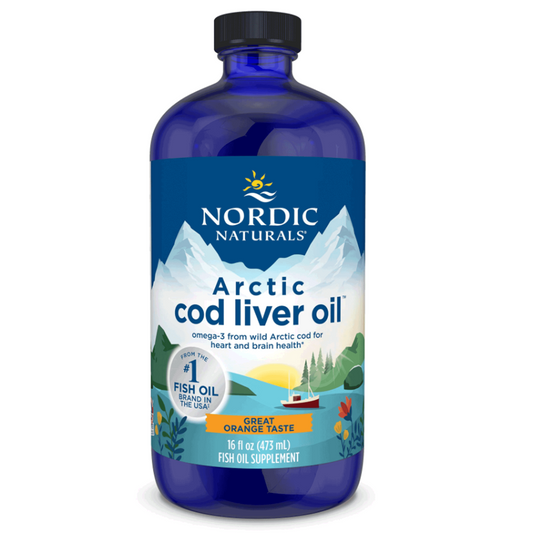 Arctic Cod Liver Oil Orange 16 oz