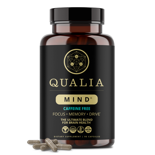 Qualia Mind 90 vegcaps Caffeine Free