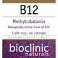 B12 Methylcobalamin 5000 mcg 60 loz