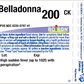 Belladonna 200CK 80 plts