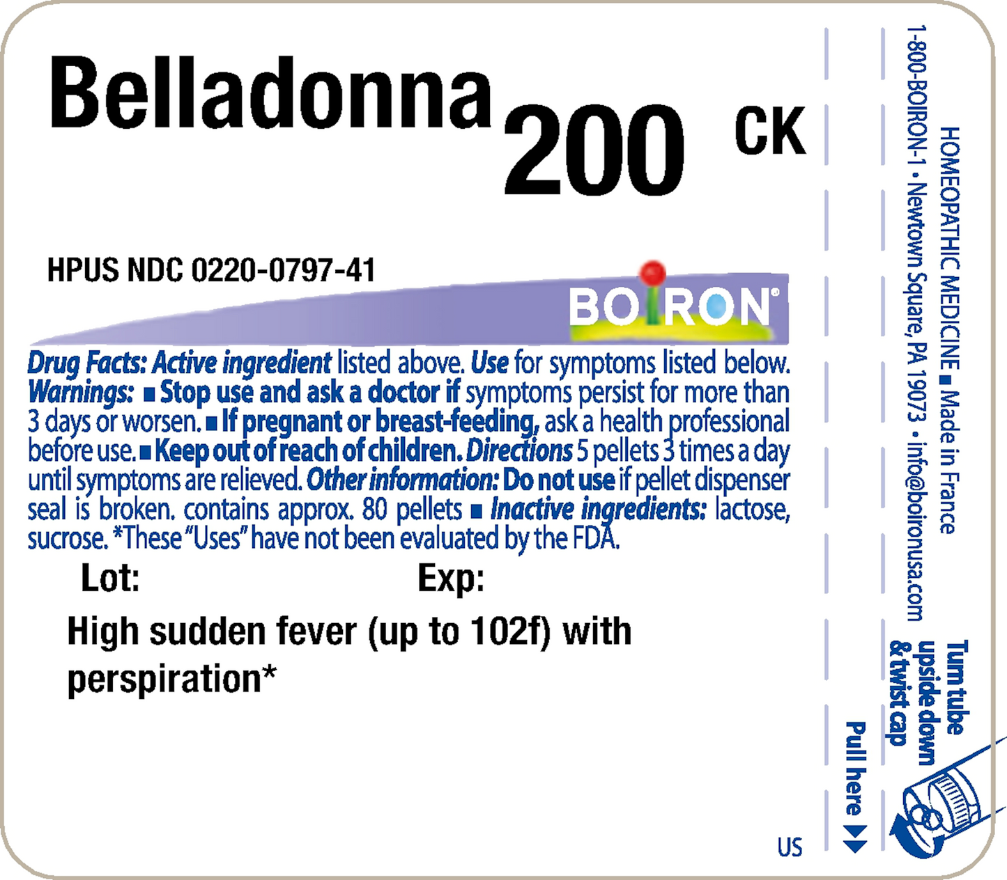 Belladonna 200CK 80 plts