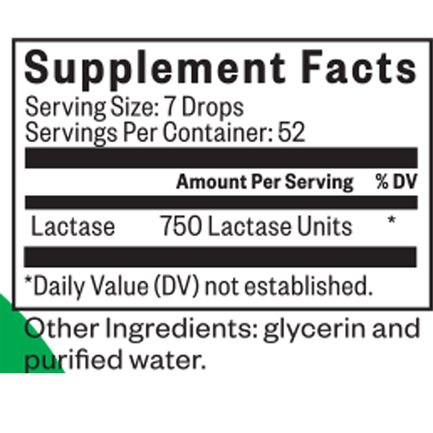 Lactase Drops .5 fl oz