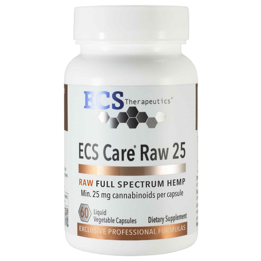 ECS Care Raw 25 FS Hemp 60 vegcaps