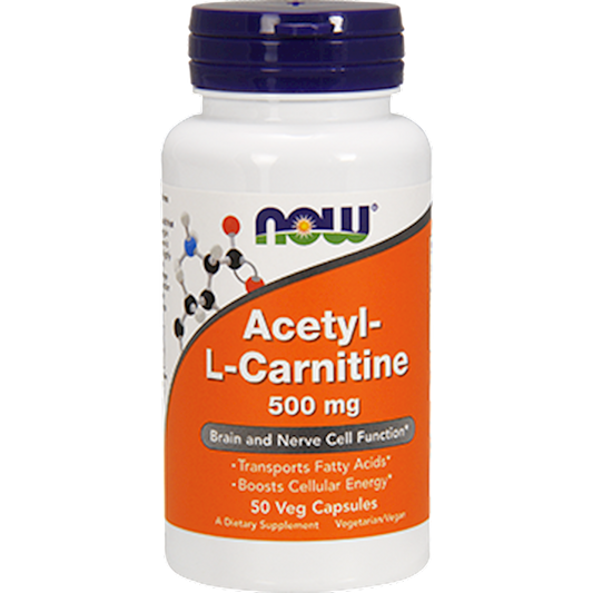 Acetyl-L Carnitine 500 mg 50 vcaps