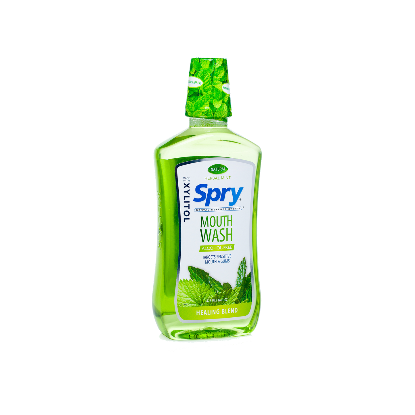 Spry Herbal Mint Mouth Wash AF 16 fl oz