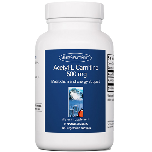 Acetyl-L-Carnitine 500 mg 100 caps