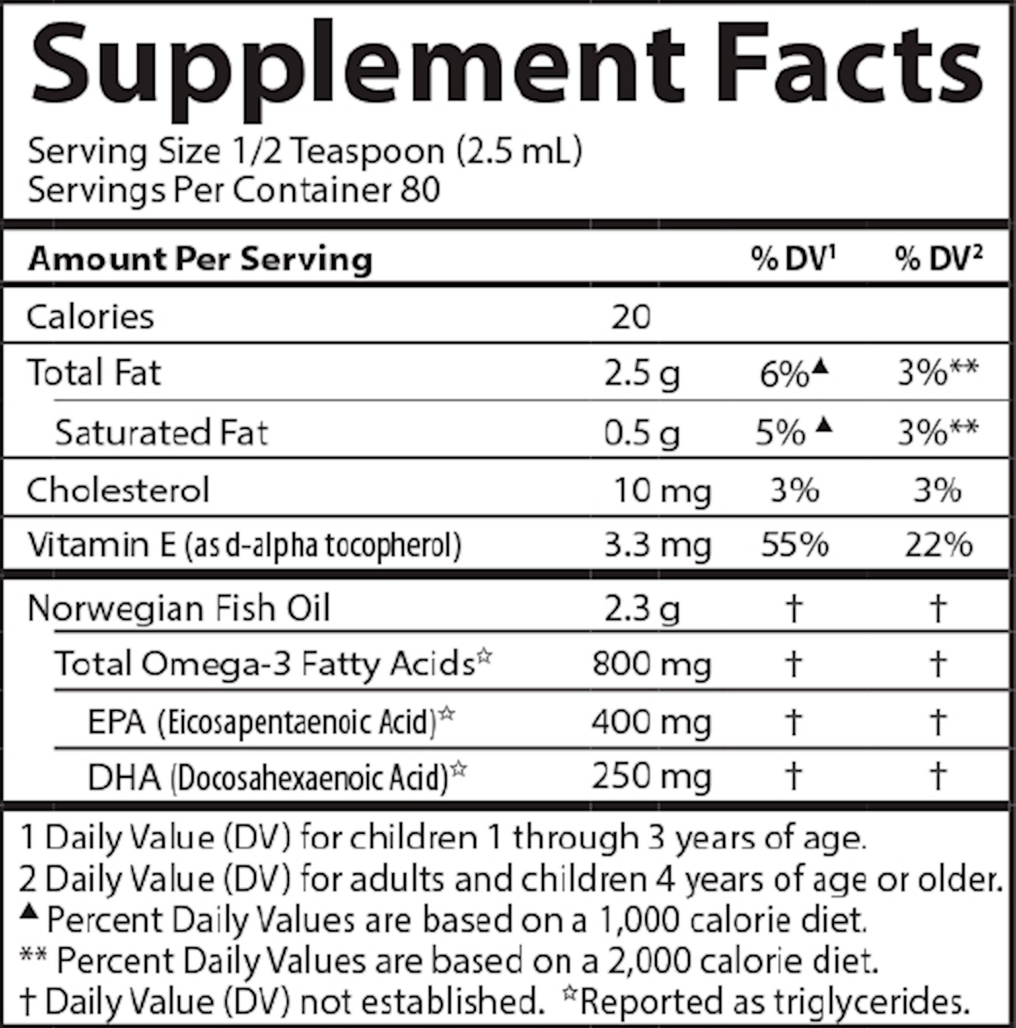 CarlsonKids Finest Fish Oil Orange200ml