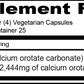 Calcium Orotate 100 vegcaps