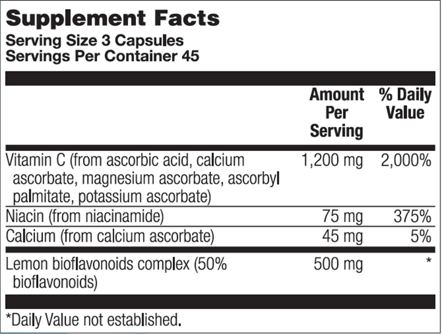 BioPotent C Capsules 135 vegcaps