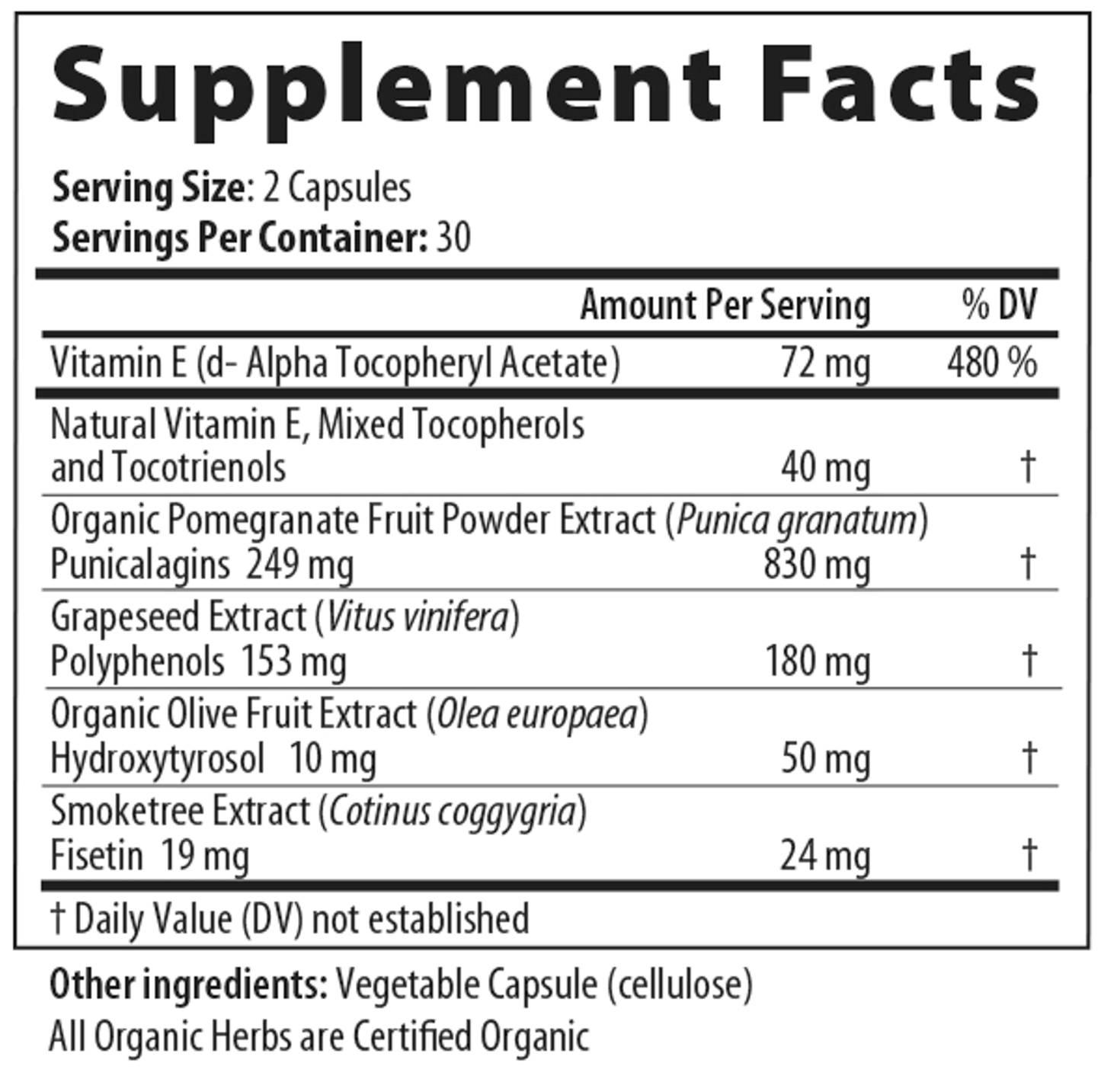 Ox-LDL Px 60 vegcaps