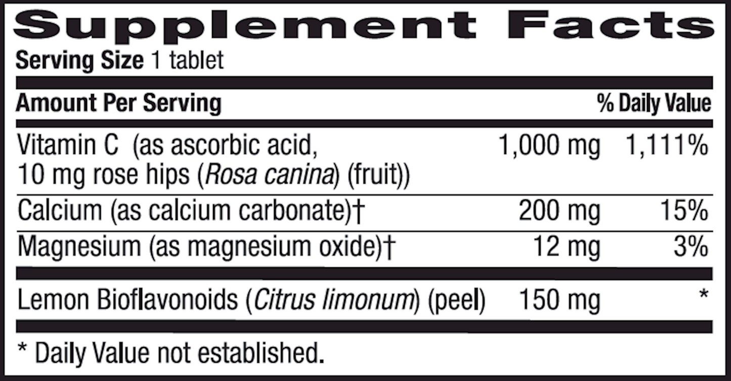 Buffered Vitamin C 1000 mg 250 tabs