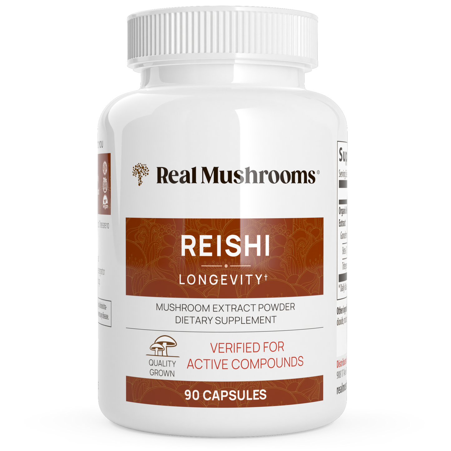 Reishi Mushroom Extract Capsules 90c