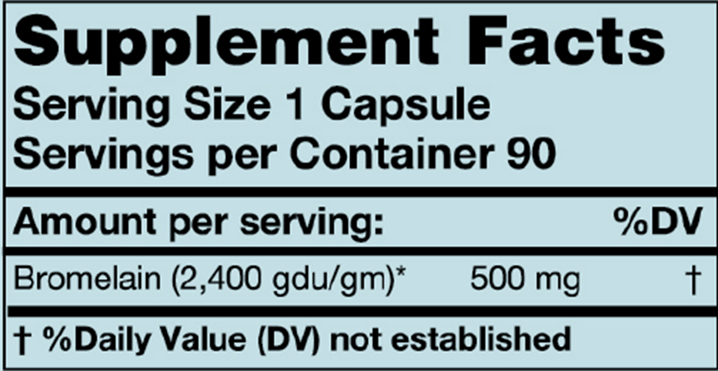 BromeZyme 2400 90 caps