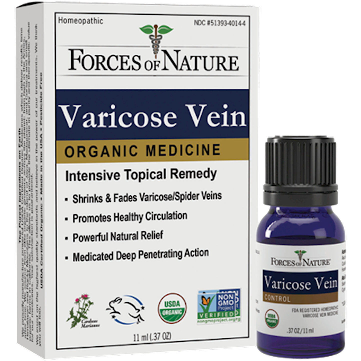 Varicose Vein Organic .37 oz