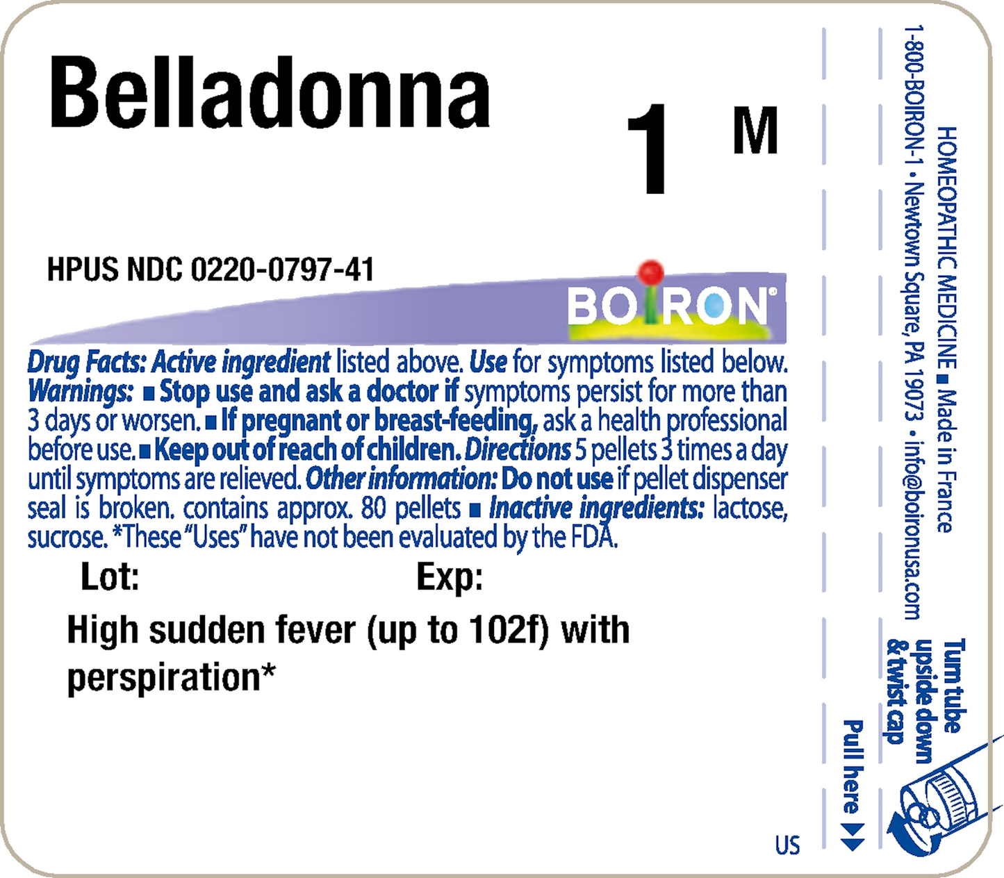 Belladonna 1M 80 plts