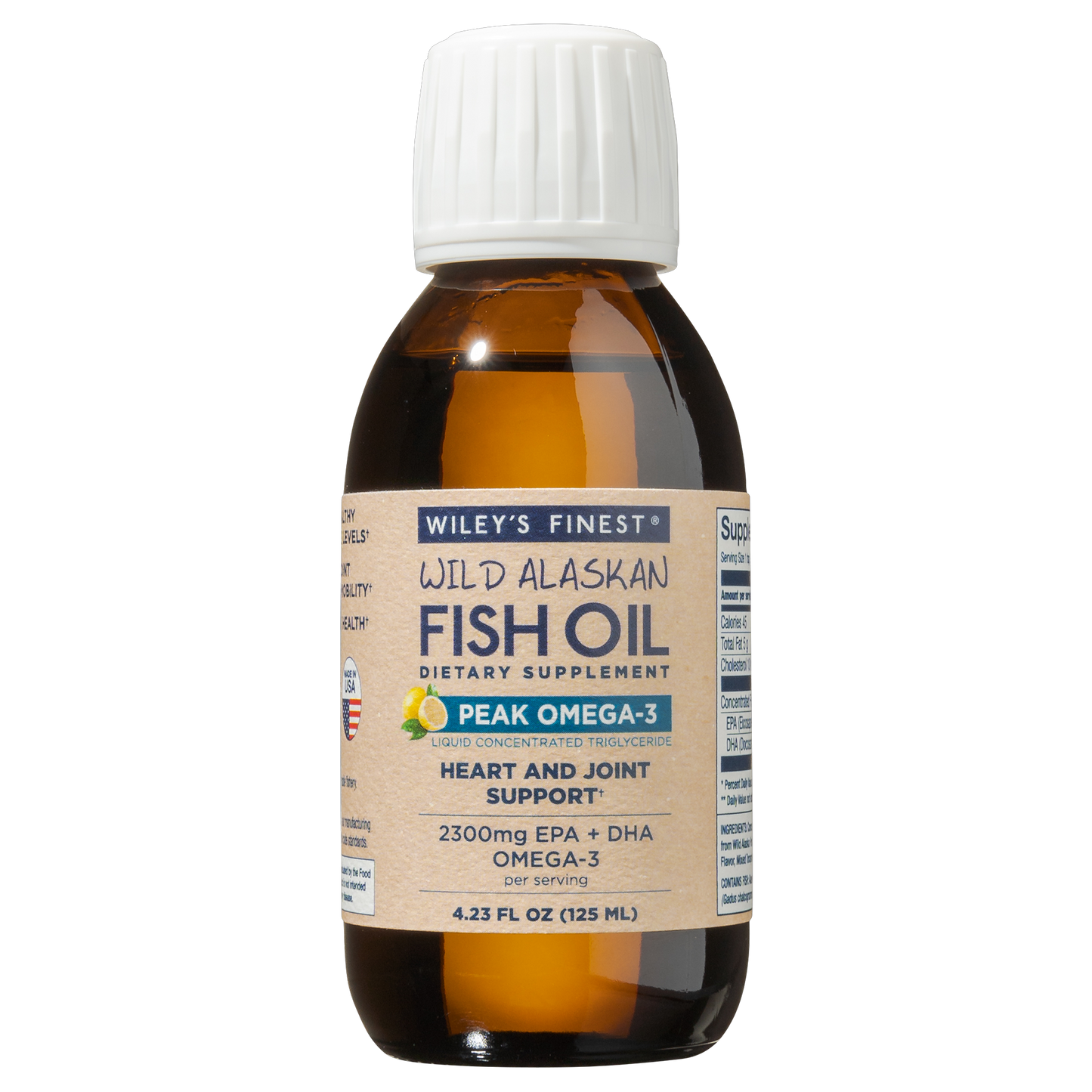 Wild Alaskan Peak Fish Oil 4.23 fl oz