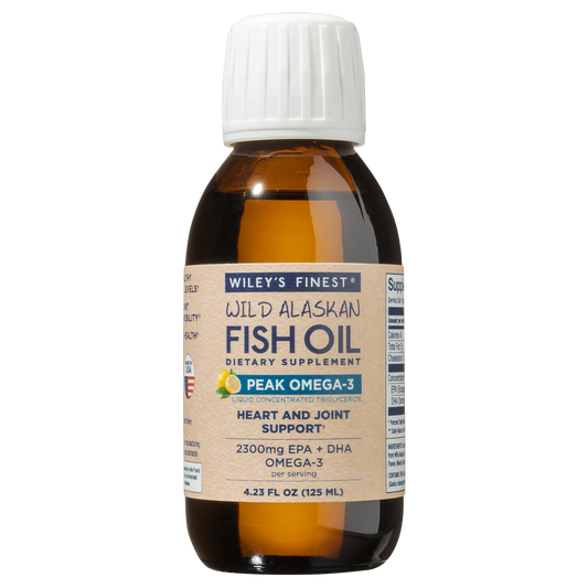 Wild Alaskan Peak Fish Oil 4.23 fl oz