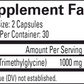 Betaine TMG 60 caps