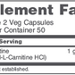 Acetyl-L-Carnitine 500 mg 100 caps