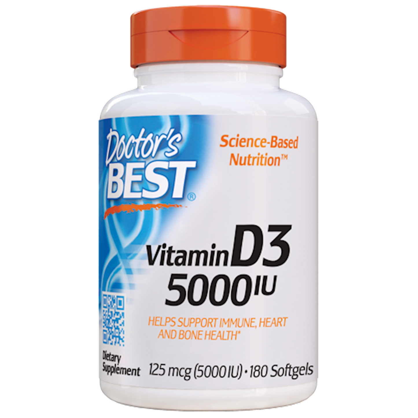 Vitamin D3 5000 IU 180 softgels