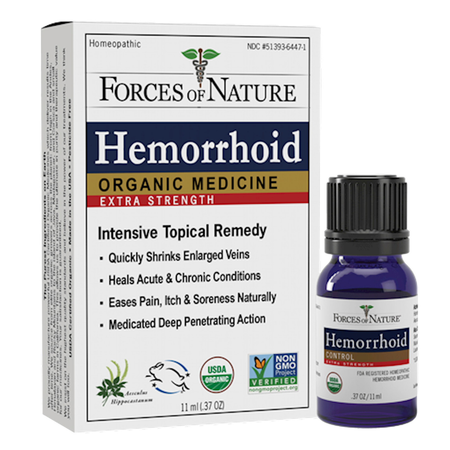 Hemorrhoid Extra Strength Org .37 oz