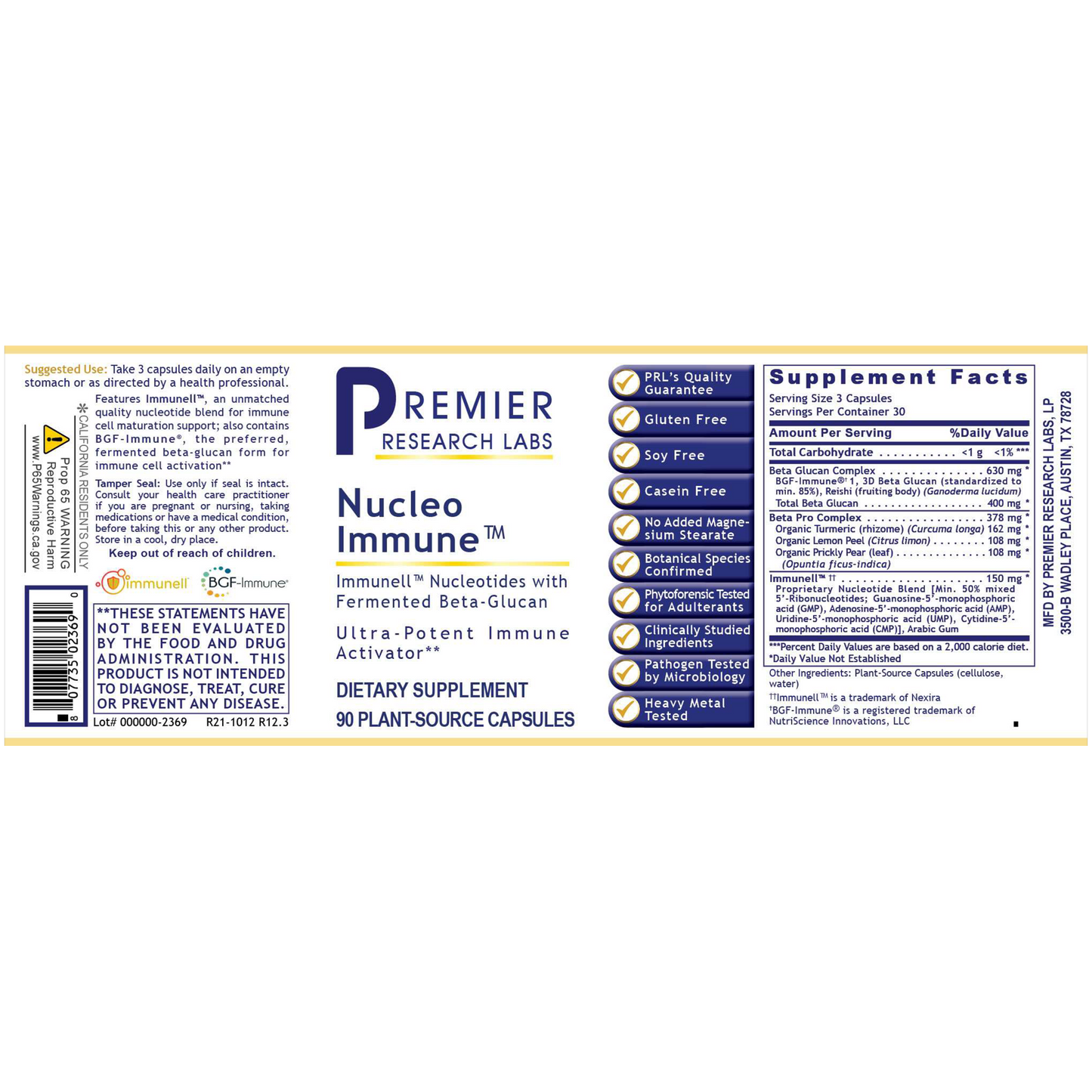 Nucleo Immune 90 caps