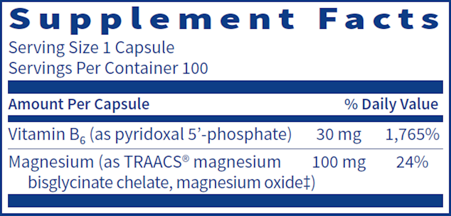 P-5-P Plus with Magnesium 100 vegcap