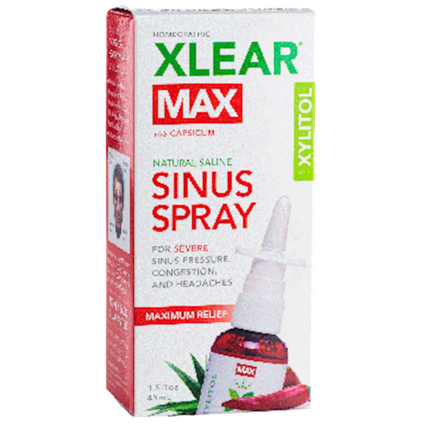 MAX Nasal Spray with Capsicum 1.5 fl oz