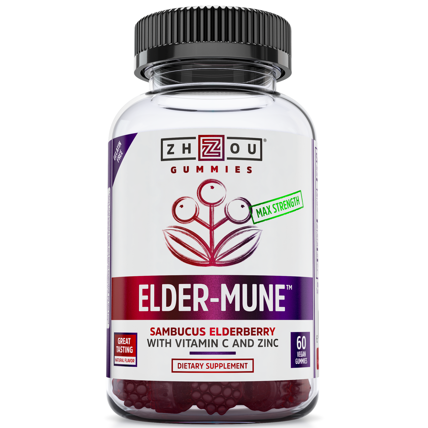 Elder-Mune Elderberry 60 gummies