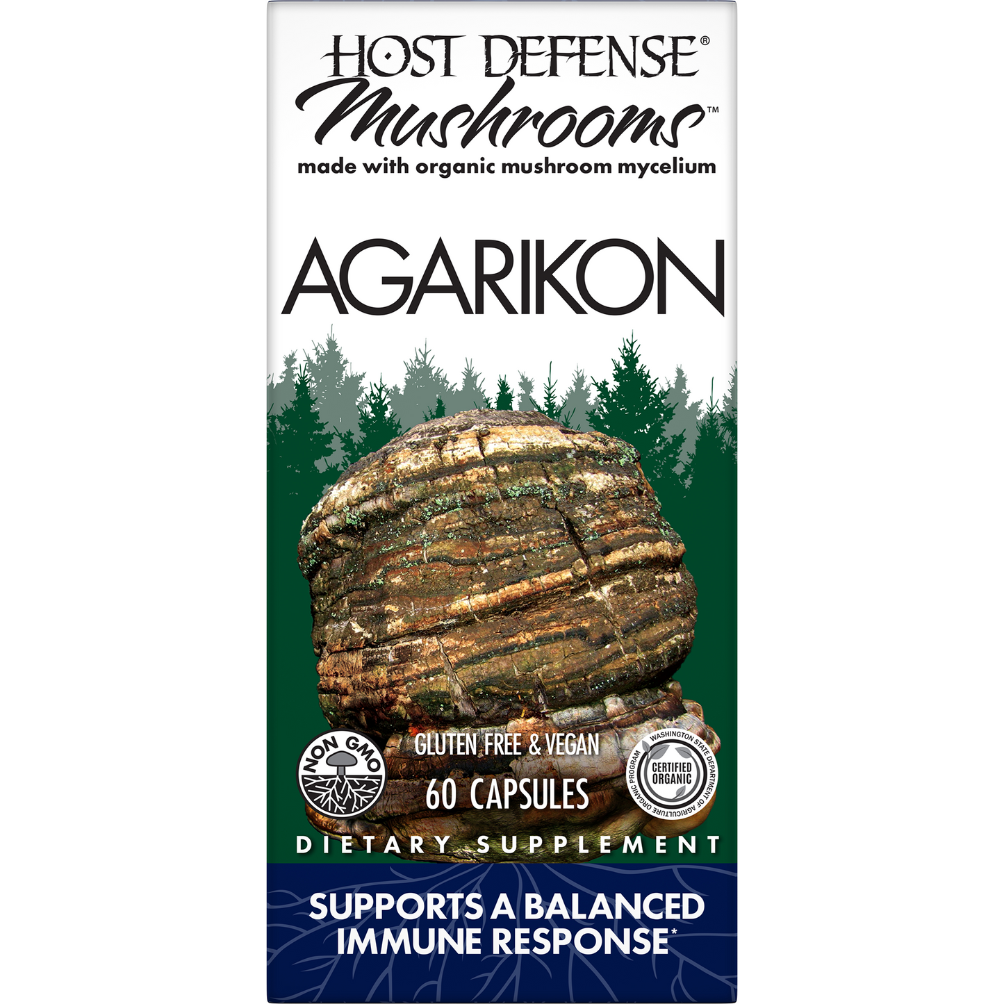 Agarikon Capsules 60 vegcaps