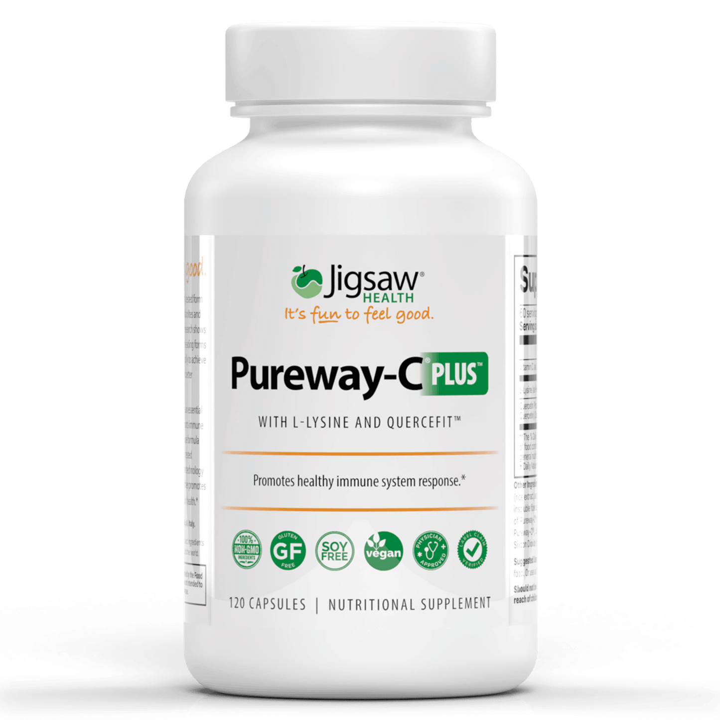 Pureway-C+Lysine 120 caps