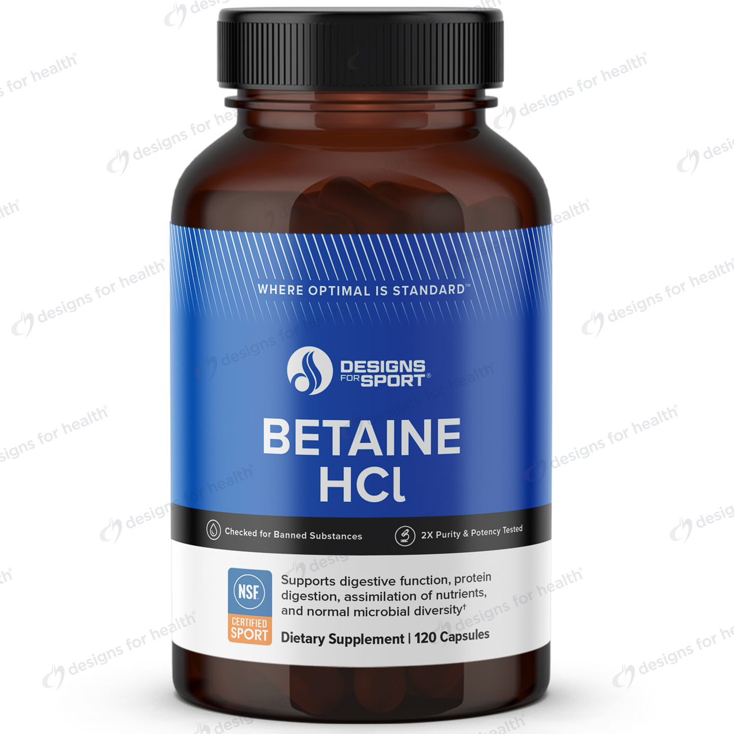 Betaine HCL 120 caps