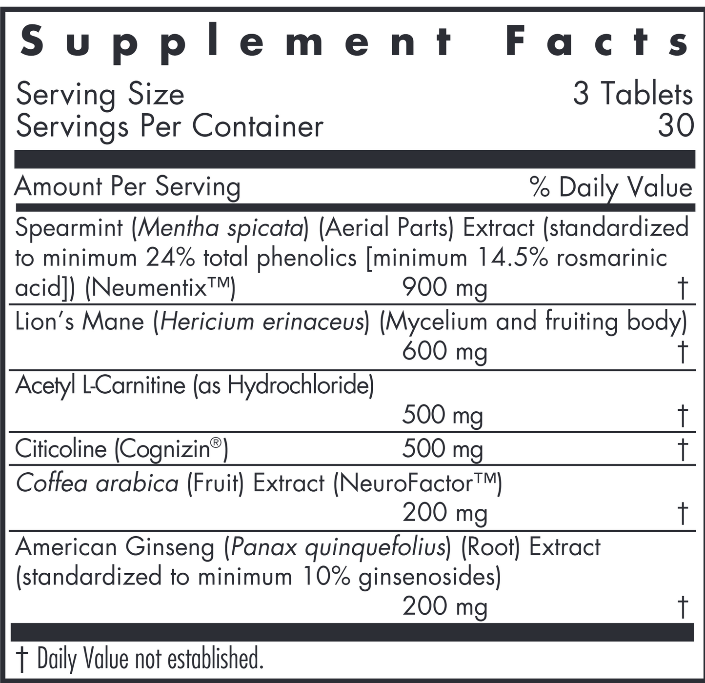 Advanced NeuroPlus 90 vegtabs