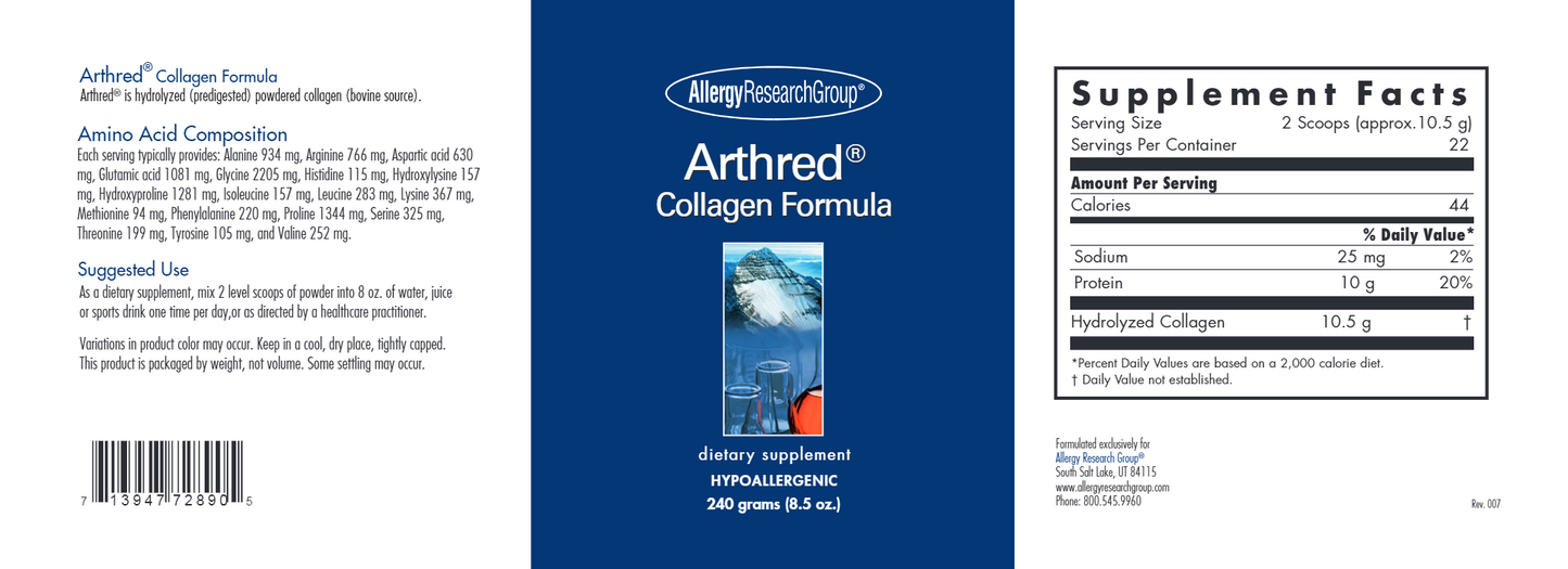 Arthred Collagen Formula 240 g