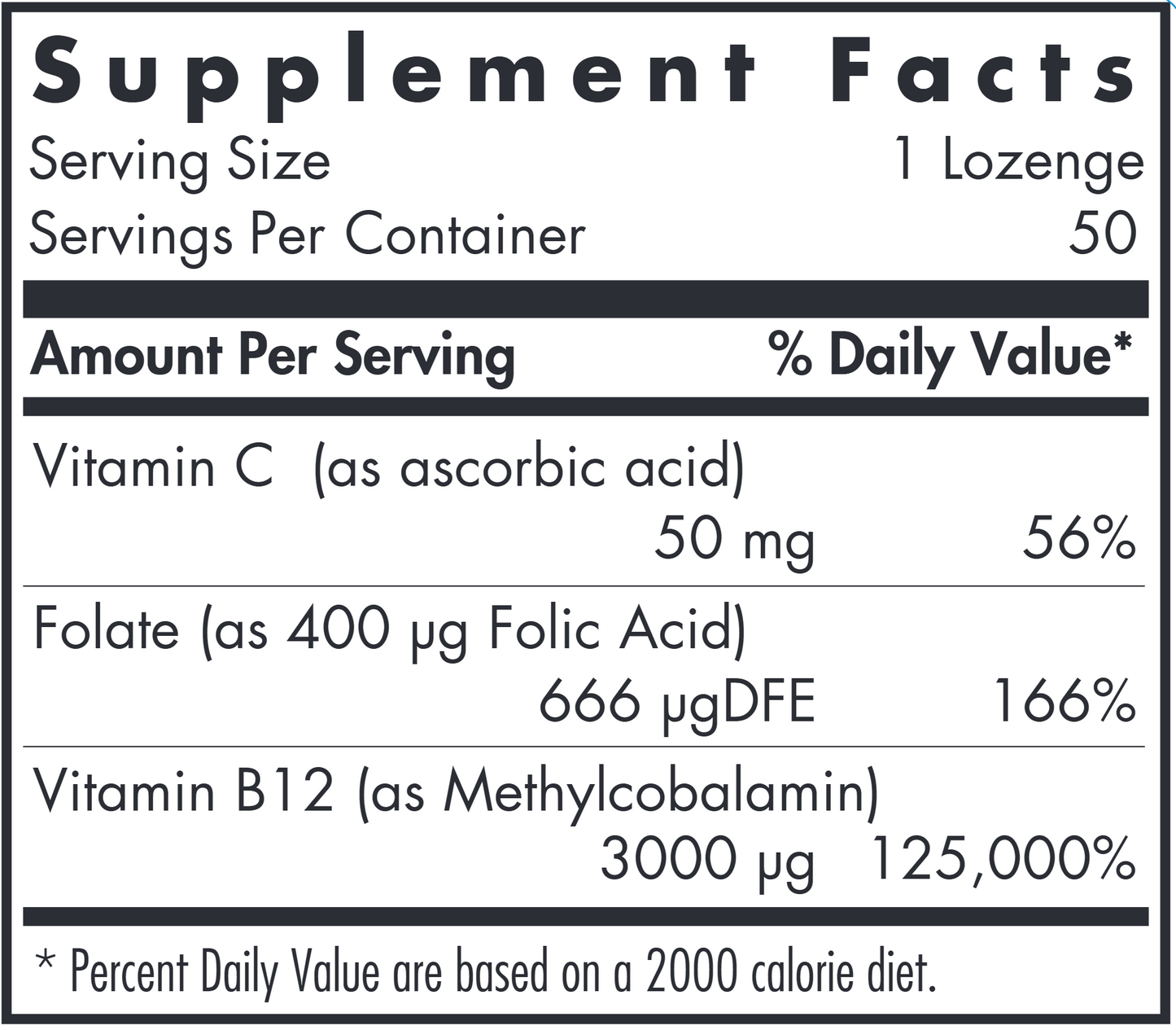 B12 Methylcobalamin 50 loz