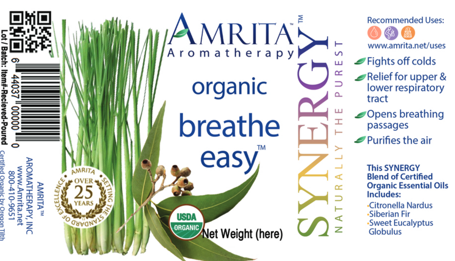 Breathe Easy Organic 10 ml