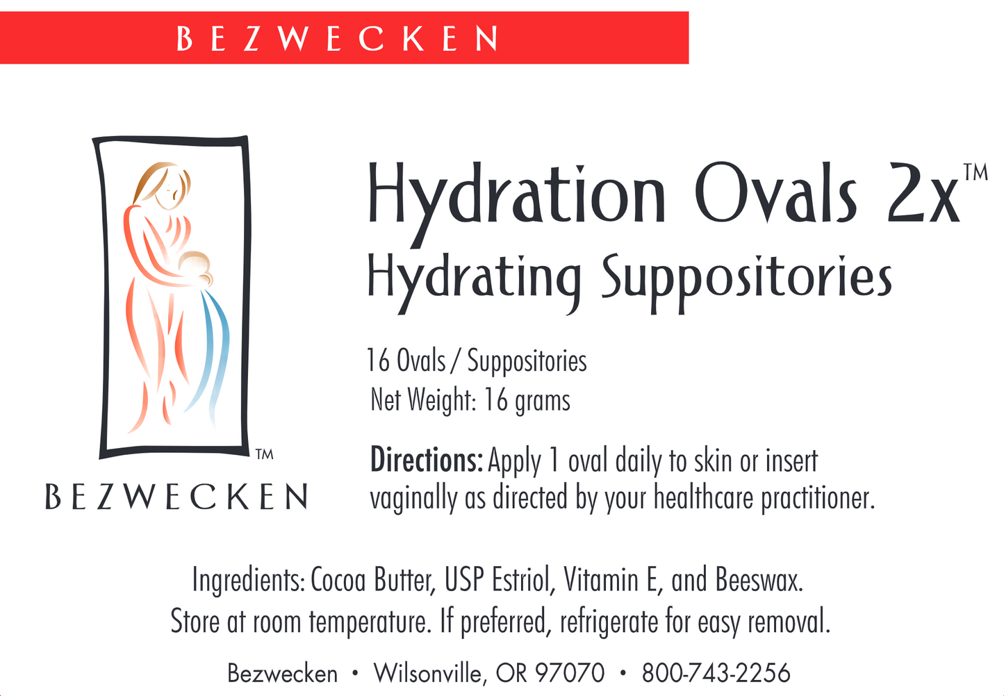 Hydration Ovals 2X 16 count