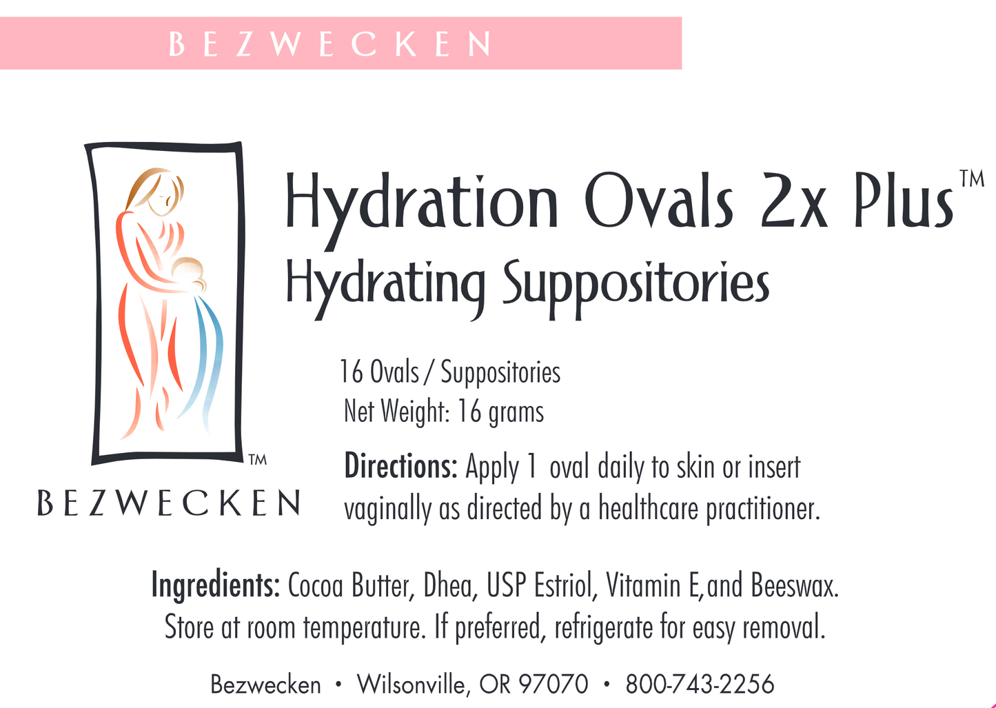 Hydration Ovals 2X Plus 16 count