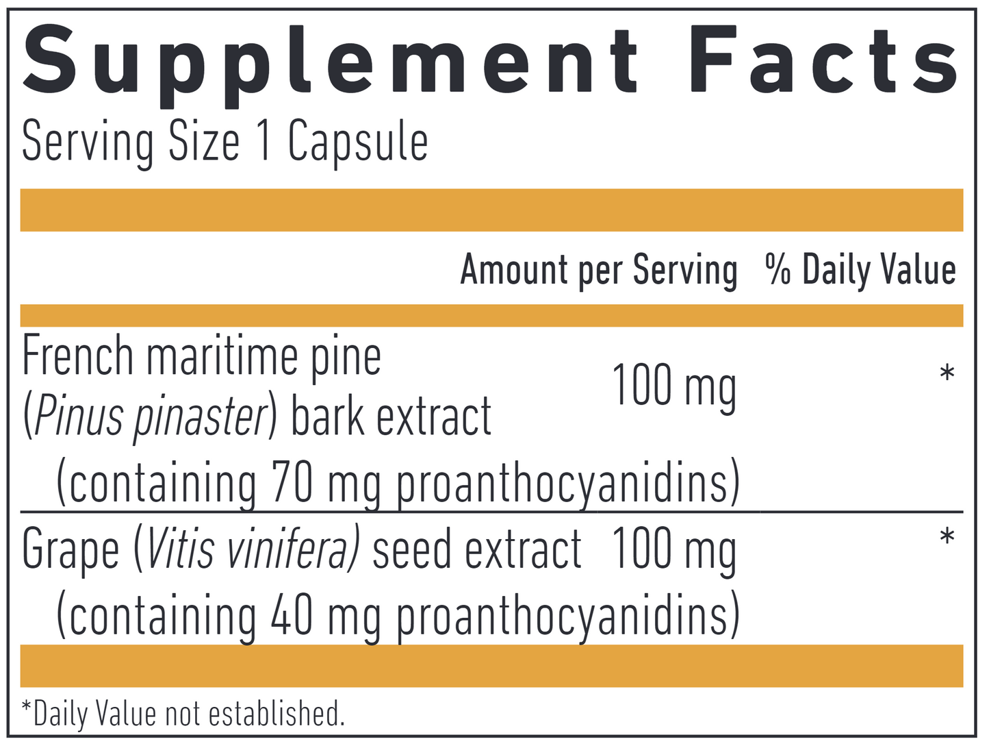 Pycnogenol Superior 100 GOLD 30 vegcaps