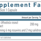 Rhodiola Rosea Formula 120 vegcaps