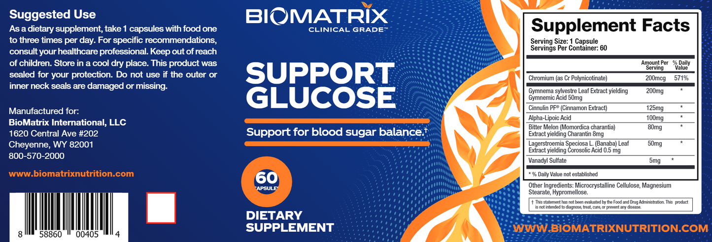 Support Glucose 60 caps