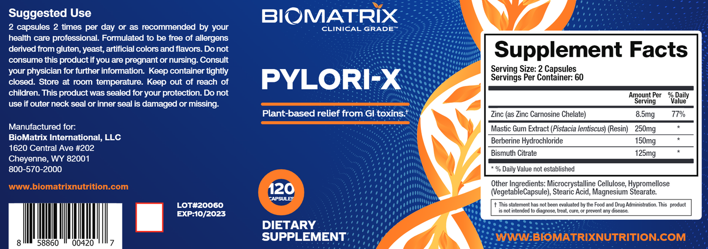 Pylori-X 120 vegcaps